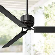 White color changing integrated led outdoor polished nickel ceiling fan with light kit and remote modern styling and energy efficiency make modern styling and energy efficiency make the 68 in. 72 Hunter Hfc 72 Matte Black Outdoor Large Ceiling Fan 43v89 Lamps Plus