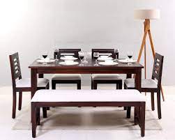 Simple table decor ideas for your christmas party home decorations. Give A Simple And Royal Look To Your Dining Space With The Systematically And Beautiful Cheap Dining Room Table Dining Room Table Set 6 Seater Dining Table