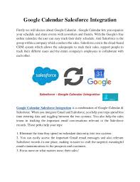Pin By Astrea It On Google Calendar Salesforce Integration In 2020 Online Calendar Google Calendar Free Online Calendar