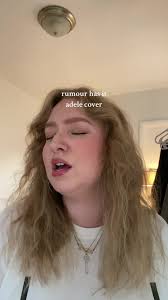 RUMOUR HAS IT Adele cover 🤫 #adele #coversong #rumorhasit @Adele Access  #rumourhasit