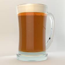 Beer Glass 3d Model In 2020 Beer Glass Glass Beer