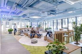 Office Tour Nordea Seaport Offices Gdynia Open Office Design Office Space Design Open Space Office