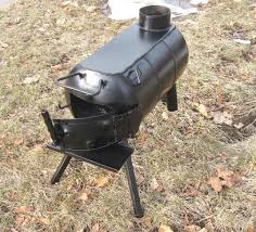 Wood Burning Stove I Plan To Build Asap From A Propane Tank Tent Stove Wood Heater Rocket Stoves