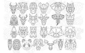 Download 94 Geometric Animals Collection Geometric Animals Geometric Geometric Art