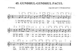 Gundul Gundul Pacul Not Mudah