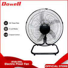 Dowell IFKR-185L Electric Floor Fan | Shopee Philippines