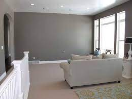 A whole house paint color palette featuring neutrals, blues, and greens for a dramatic, classic, calming home if you want to save our whole house color scheme for future reference, you can pin it here but all of the interior is bm wrought iron. Pin By Nicole Mckenna On Decorating Grey Interior Paint Interior Paint Schemes Best Gray Paint