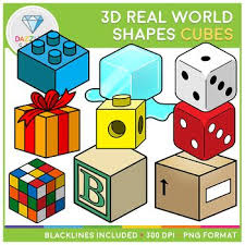 Play with the 3d rubik's cube simulator online. 3d Shapes Real Life Objects Clip Art Cubes 3d Shapes Cube Shapes