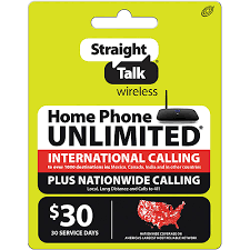 Shop target for phone cards you will love at great low prices. Straight Talk 30 Home Phone Unlimited International 30 Day Plan E Pin Top Up Email Delivery Walmart Com Walmart Com