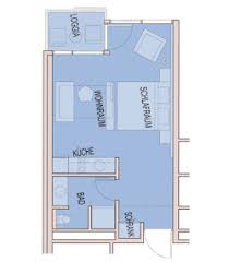 The development will also have a known history of rentals and vacancy. 1 Zimmer Apartments Carat Residenz