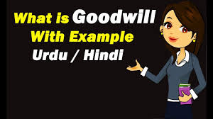 What Is Goodwill With Example Urdu Hindi Youtube