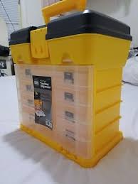 Maybe you would like to learn more about one of these? Tackle Box Tool Storage Organizer Plastic 4 Drawer Cabinet Small Parts Fishing Ebay