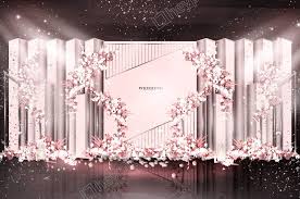 Pink Wedding Photo Session Renderings Dekorasi Perkawinan Dekorasi Pernikahan Pernikahan