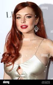 Lindsey Lohan at the premiere of "Liz and Dick" at the Beverly Hills Hotel.  Los Angeles, CA. 20th November 2012 Stock Photo