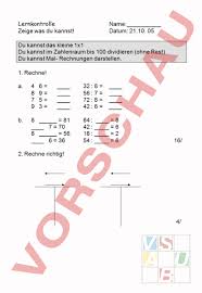 Wie man brüche dividiert, in denen variablen vorkommen, erfährst du im kapitel bruchterme arbeitsblatt 1 niveau a schwache verben. Arbeitsblatt 1x1 Test Mathematik Multiplikation