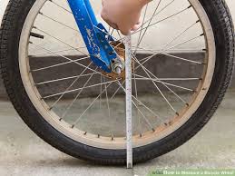 3 ways to measure a bicycle wheel wikihow