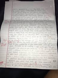 Nick Lutz On Twitter When Your Ex Writes You An Apology Letter So You Grade It To Send It Back