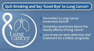 It is not a comprehensive list of all cancer awareness dates. Mediki Lung Cancer Awareness Month Let S Fight This Scourge