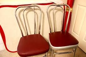 refinish retro vinyl kitchen chairs : 5