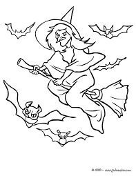 Le train … vous attendez a dix minutes de retard. Halloween Coloriage Sorciere Maduya
