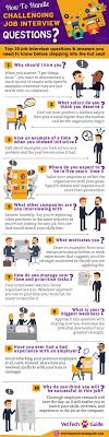 Infographic How To Answer Challenging Job Interview Questions Job Interview Questions Job Interview Tips Job Interview