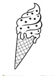 Coloriage Delicieuse Glace Grand Cornet Dessin Glace Coloriage Licorne Coloriage