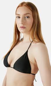 JUNKYARD Triangle Swim Top Black