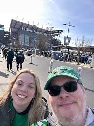 Going to my first live Eagles game with my kids. Beyond excited.