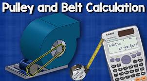 pulley belt calculations the engineering mindset