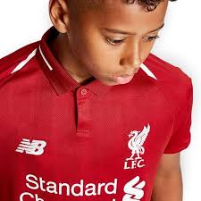 New Balance LFC Home Junior Short Sleeve Jersey