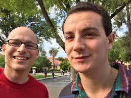 Math Team alum Scott Mutchnik invited Mr Goodman to the Bay Area.