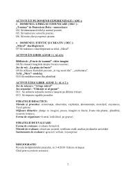 Proiect Didactic Education Person Personalized Items