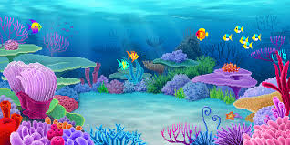 100 gambar ikan segala jenis kartun hias air laut tawar nemo Gambar Pemandangan Dalam Laut Kartun