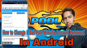 Unlimited coins and cash with 8 ball pool hack tool! How To Change 8 Ball Pool Miniclip Password In Android Change Password Miniclip Account Youtube