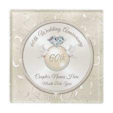 One of the best diamond wedding anniversary present ideas.read more. 60th Wedding Anniversary Gift Ideas For Parents Glass Coaster Zazzle Com 60th Wedding Anniversary Gifts Wedding Anniversary Gifts 60 Wedding Anniversary