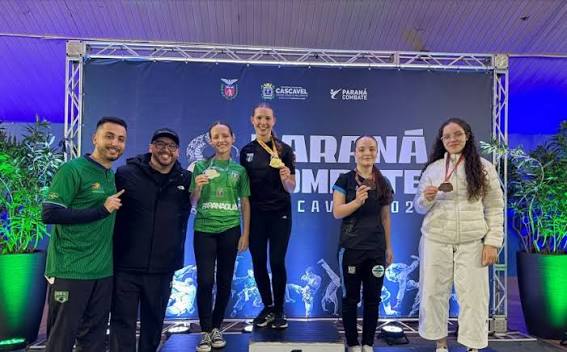 Paranaguá conquista 6º lugar geral no Paraná Combate 2026 e celebra 38 medalhas