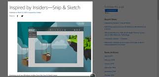 Okay — first, open up the website applicationize.me/now. Windows 10 Tip Snip Sketch Windows Experience Blog