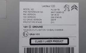 To locate your peugeot serial number you will need to remove the radio and locate the radio label which is located on the top or side of the radio casing. Get Your Free Peugeot Radio Code Online 2021