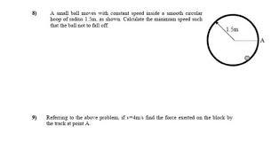 Although, this won't give you much insight into your computer's performance, it will tell you what your system should be capable of. 8 A Small Ball Moves With Constant Speed Inside A Chegg Com