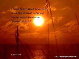 Seek Him Early Proverbs Book Of Proverbs Faith Inspiration