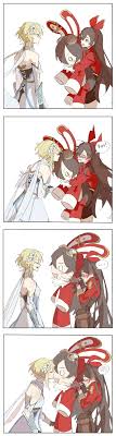 #genshin impact #genshin impact albedo #genshin impact lumine #lumine #albedo #i guessed what i could from the limited amount of images of him #albedo pls be my friend this christmas. Amber X Lumine Explore Best Lumine Art On Deviantart