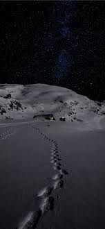 I Ll Leave The Light On Iphone X Wallpaper Stars Mountain Astronomy Nightsky Astrophotohgr Winter Wallpaper Iphone Wallpaper Winter Snow Wallpaper Iphone