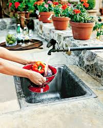 One of those pieces was an old cast iron sink that we now think was from the 1930s. Read This Before You Put In An Outdoor Kitchen This Old House
