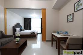 Text or call to schedule a viewing! Fully Furnished Studio Unit At One Uptown Residences For Rent 0cf4722b29