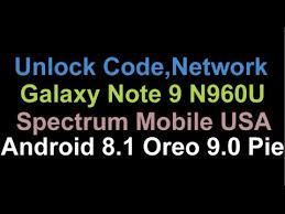 Sim network unlock pin for samsung galaxy note 9 we need your imei number to provide you correct code. Unlock Code Samsung Galaxy Note 9 Spectrum Mobile N960u Usa Instantly For Gsm