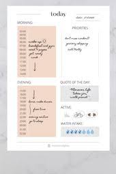 Daily Planner Water Intake Activity Tracker Free Printable Daily Planner Tracker Free Planner