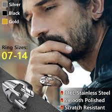 Amazon.co.jp: FaithHeart Spartan ヘルメットリング メンズ レディース ステンレススチール/18Kゴールドメッキ  ギリシャジュエリー 繊細なギフト包装, ステンレススチール。, 宝石なし。 : ファッション