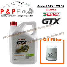 Minyak enjin semi sintetik premium ini berprestasi tinggi dicipta khas untuk mencuci dan melindungi enjin kereta anda di tahap maksima. Castrol Gtx 10w 30 Engine Oil 3 Litres Minyak Enjin 10 30 Oil Filter For Perodua Cars Minyak Hitam 3l Proton Perodua Parts Online Store For Proton And Perodua Car Spare Parts