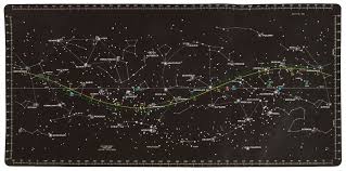 Dave Scotts Apollo 15 Lunar Flown Star Chart