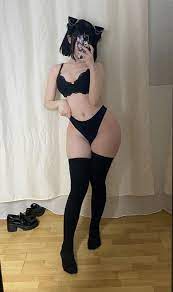 Cat ears & thigh highs~